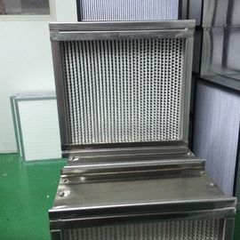 Durable Heat Resistant Terminal HEPA Filter H14 High Efficiency AL Separator