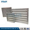 Low Resistance Industrial HEPA Filter , Easy Installation V Bank Air Filter With Paper Frame