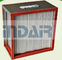 500Pa Final Pressure Drop Custom HEPA Filter H13 With 350℃ Heat Resistant Separator